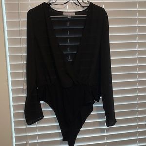 Black bodysuit size L